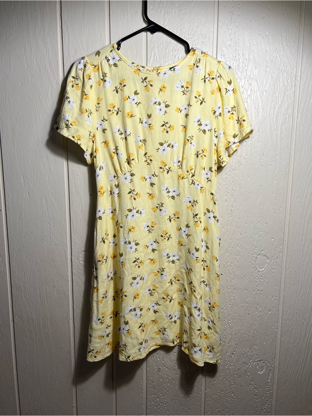 Old Navy Yellow Floral Sundress